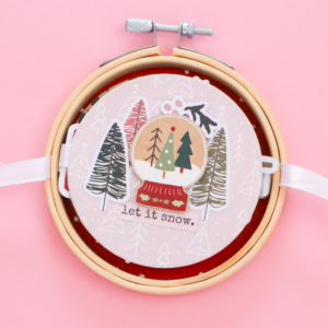 cours de jolies choses cercle à broder