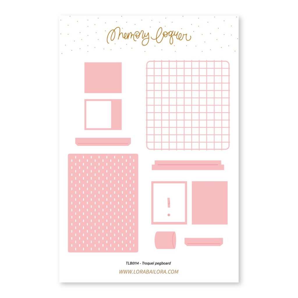 lora bailora dies de decoupe pegboard de jolies choses