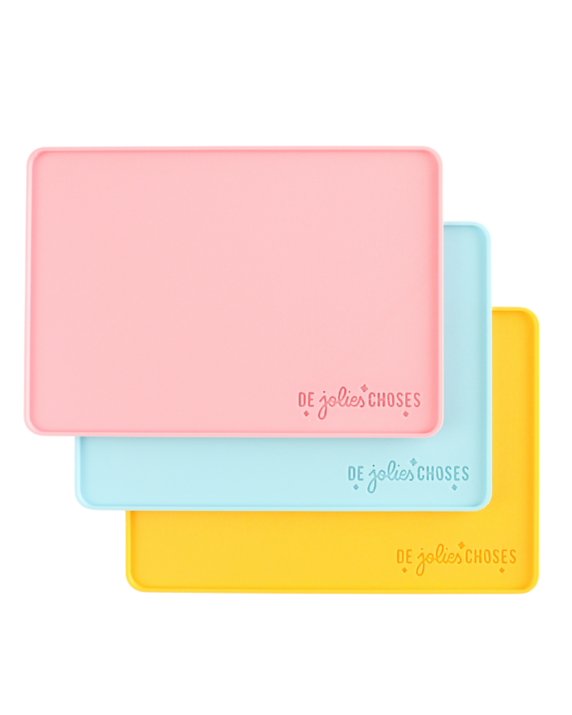 coloris des trois plateaux