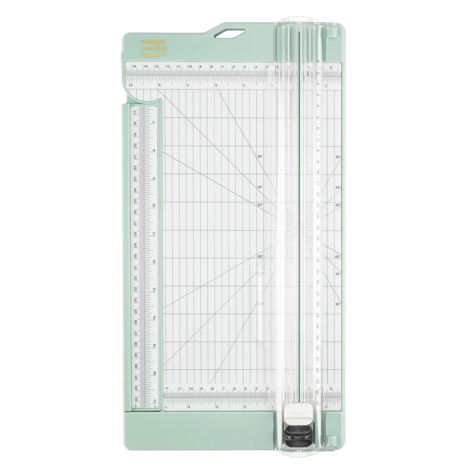 massicot couleur mint de dessus