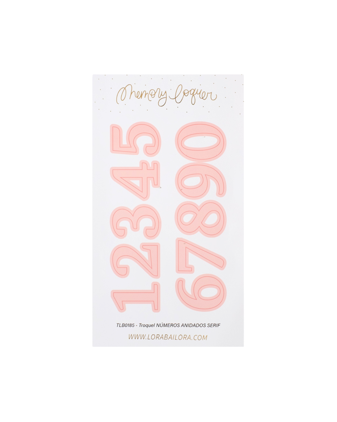 image des dies numero dans l'emballage