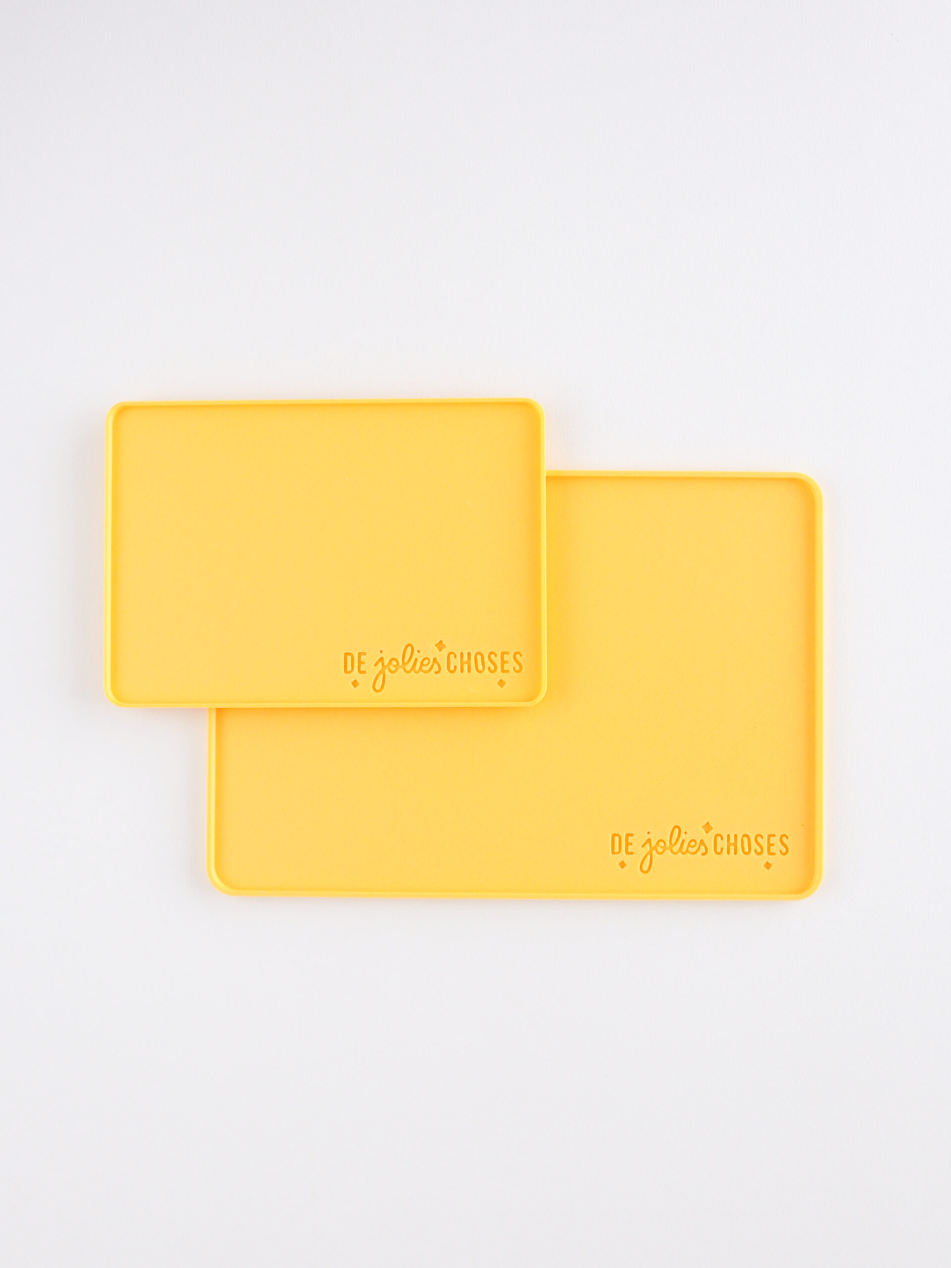 combo duo de plateaux colorés jj