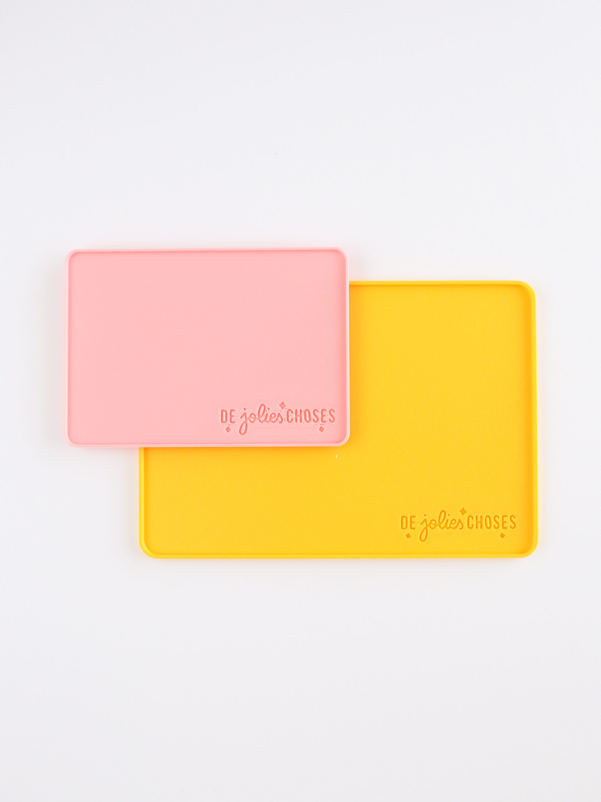 combo duo de plateaux colorés jr