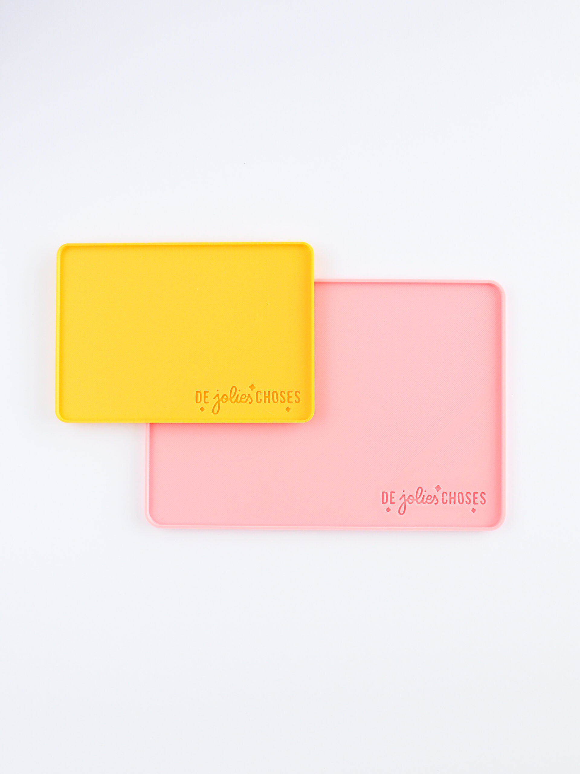 combo duo de plateaux colorés rj