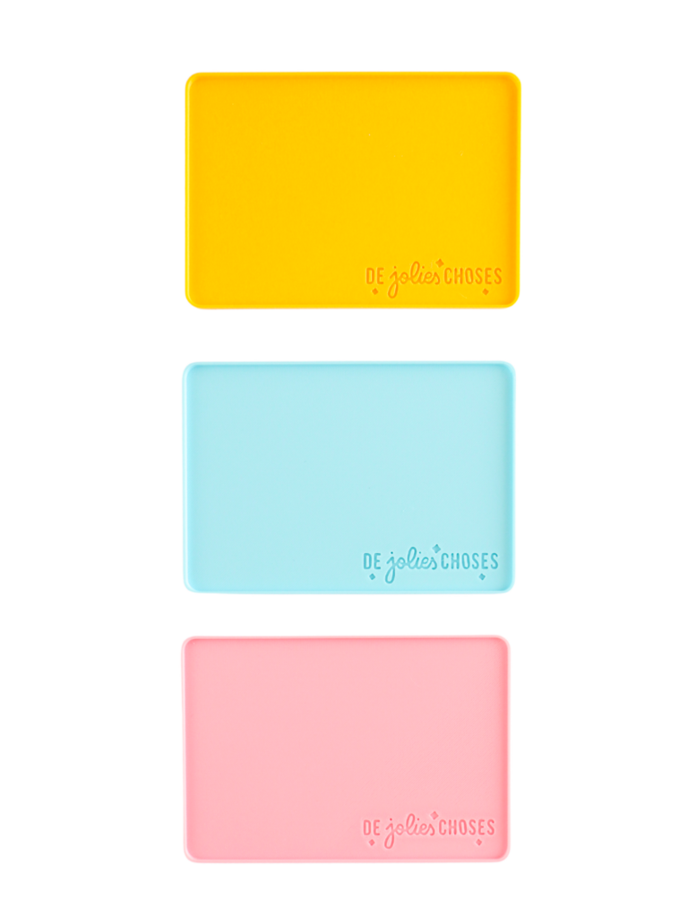 photo produit des trois plateaux s disponibles