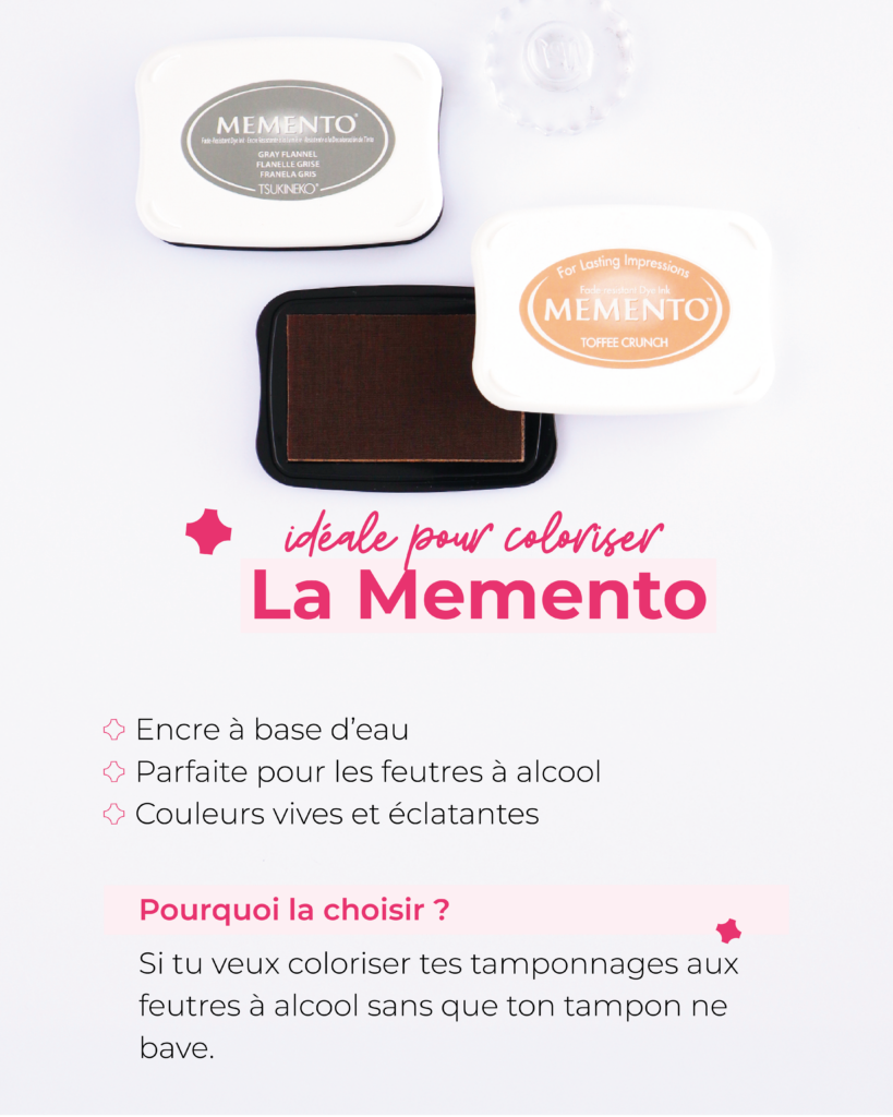 memo présentation encre memento