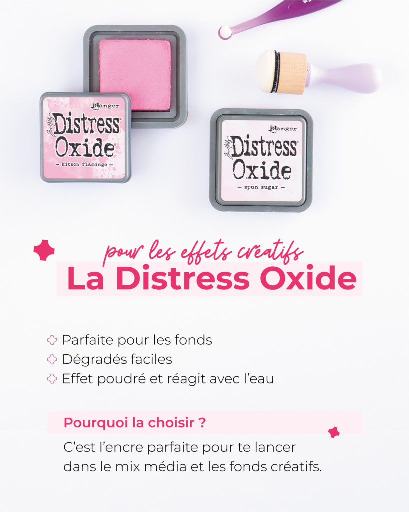 memo présentation encre distress oxide