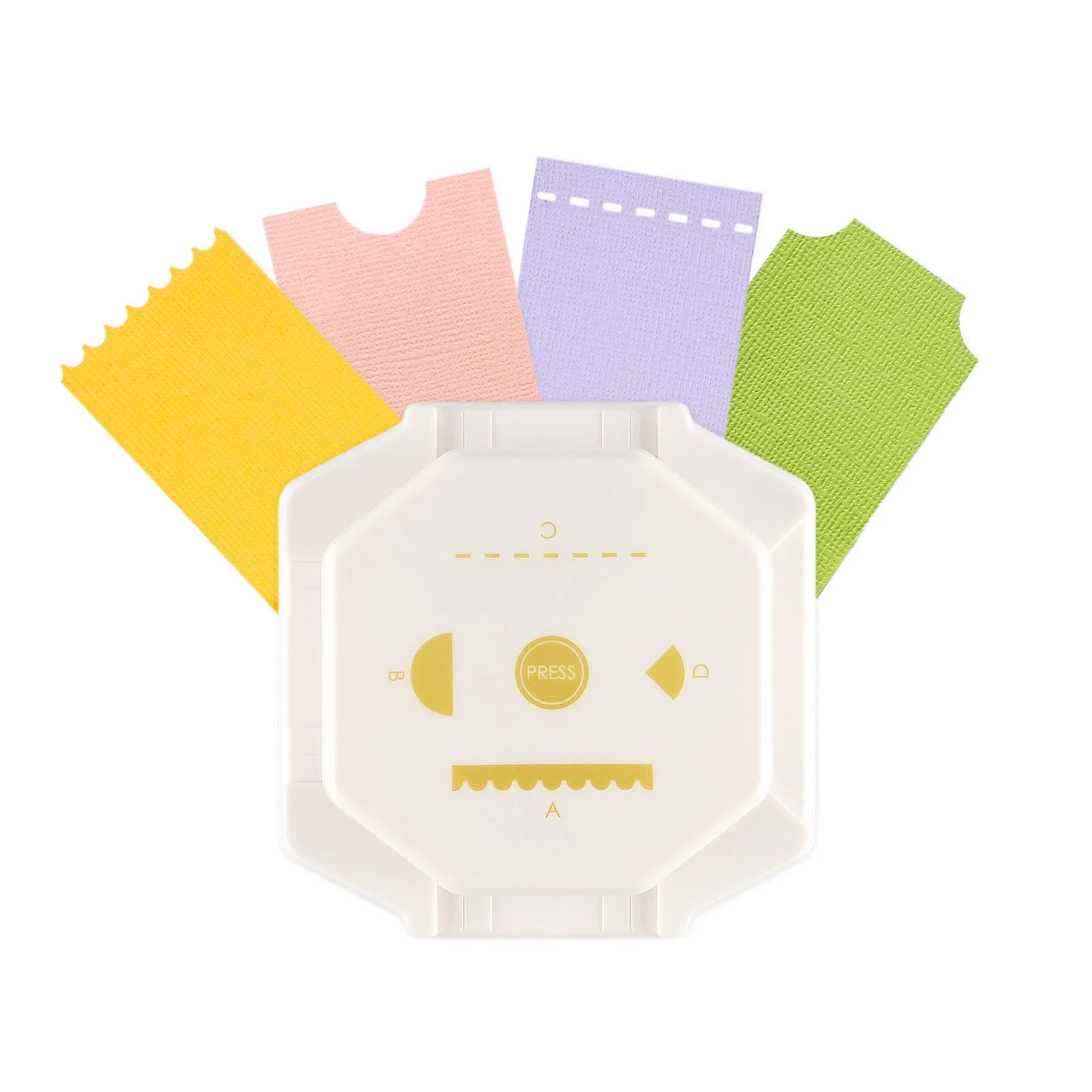perforatrice coin tickets Vaessen creative pour scrapbooking modèle