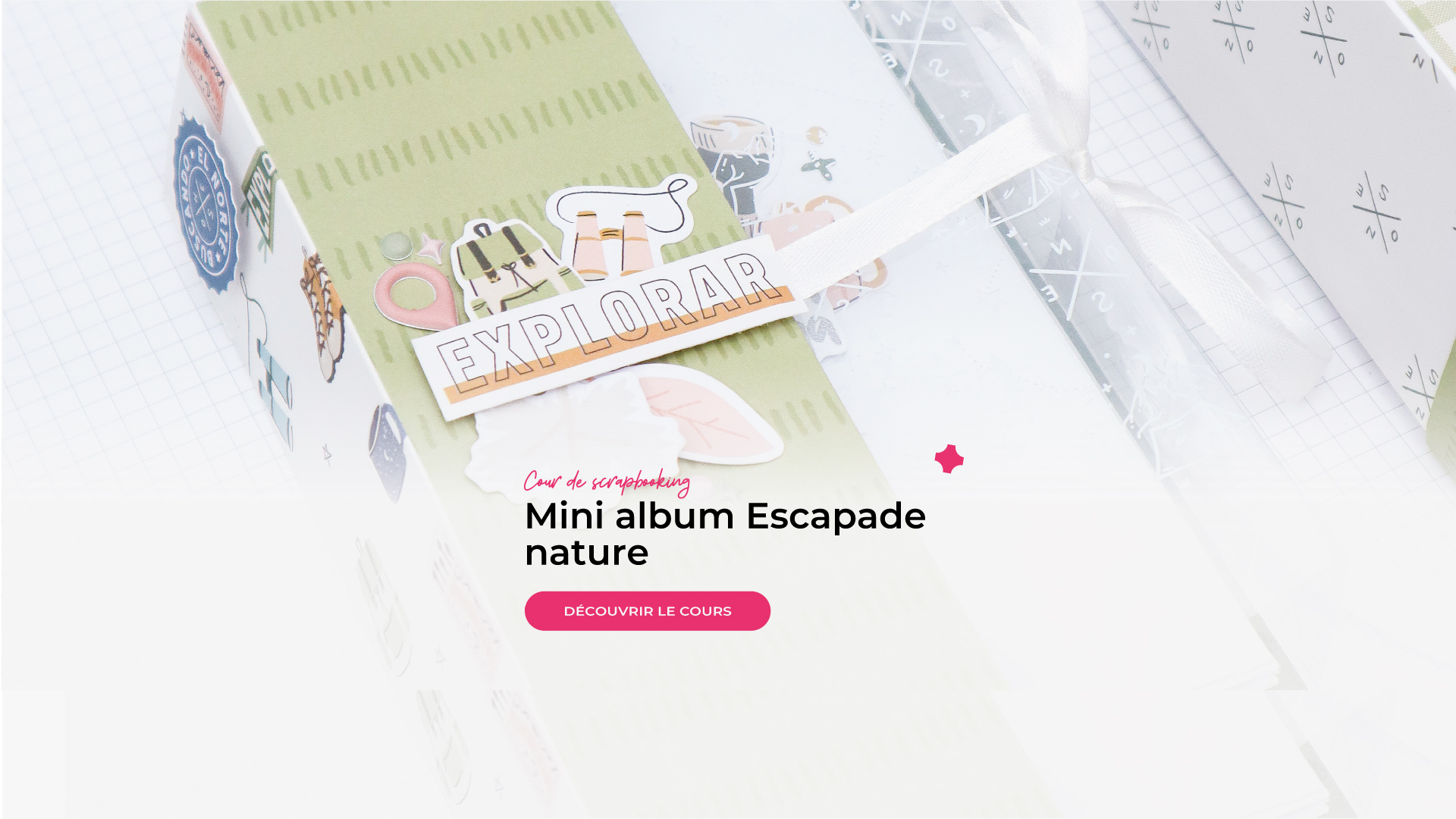 album scrapbooking escapade nature mobile