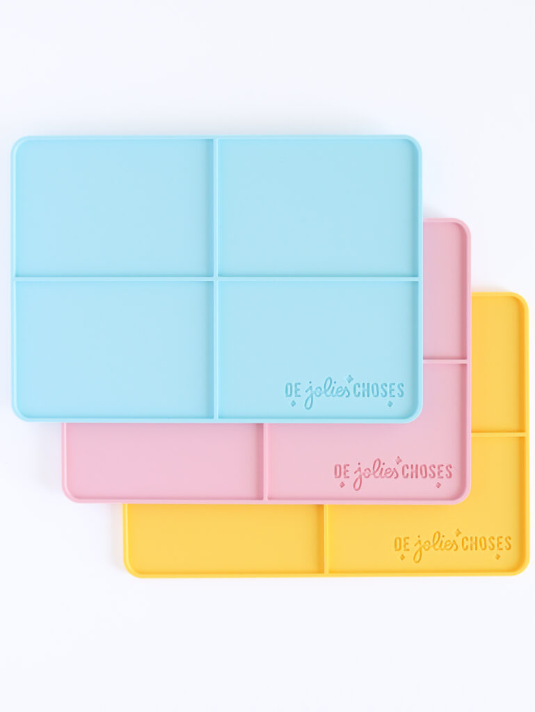 Plateaux de tri 4 cases L'Organisée par De Jolies Choses taille L tous les coloris