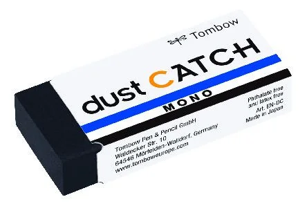 gomme dust catch tombow de coté