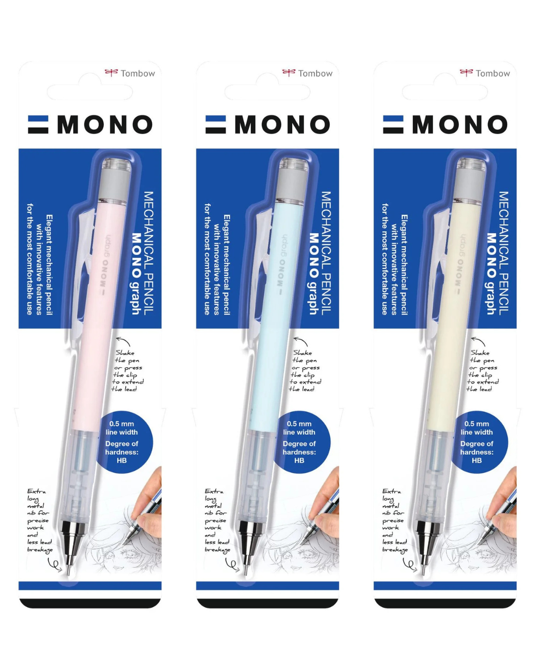mono graph tombow coloris