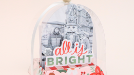 boule de noel a suspendre de jolies choses